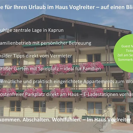 Appartamento Nr 23 Haus Voglreiter Kaprun
